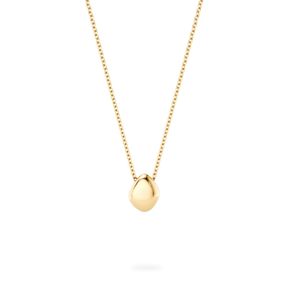 Maison Birks - Elegant Gold Necklace with pendent (new) - Picture 10 of 11